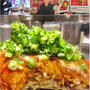 銀座で唐辛子麺のお好み焼き「三次唐麺焼」広島ブランドショップTAU