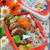 ハンバーグとナポリタンのお弁当＊＊