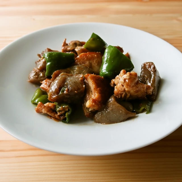 今週のdaysy：こんにゃくと鶏肉のオイスターソース炒め