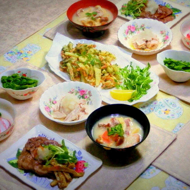 ツナのオイル漬けのおろし醤油添え♪♪