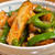 箸がススムよ！野菜てんぷらとピーマンの味噌炒め