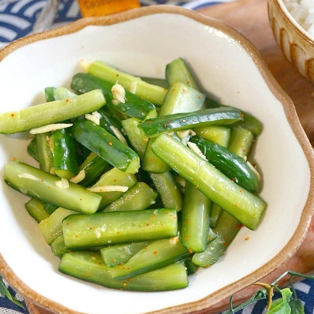 無限に食べられちゃう！昆布茶でさっぱり「やみつききゅうり」他フーディストノートに掲載