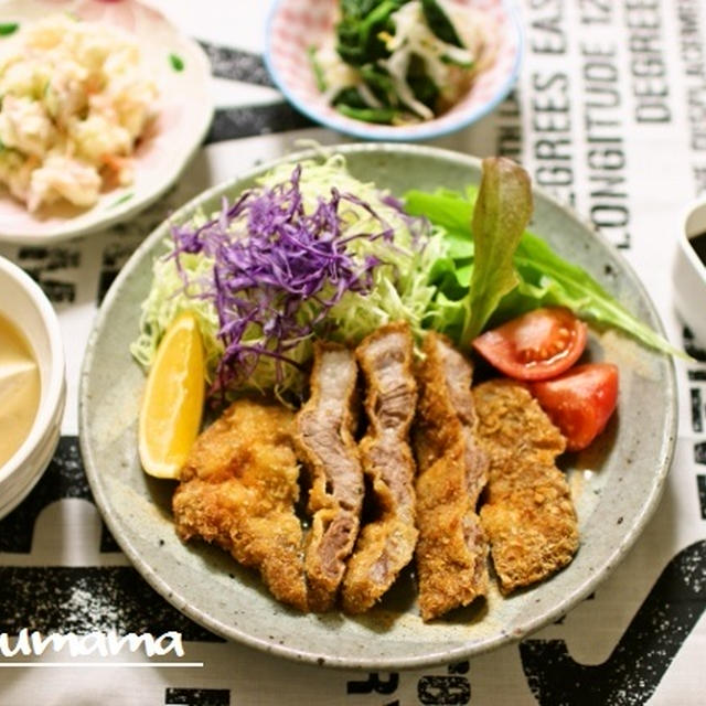 2度揚げ！サクサク豚カツ / 男子中学生弁当