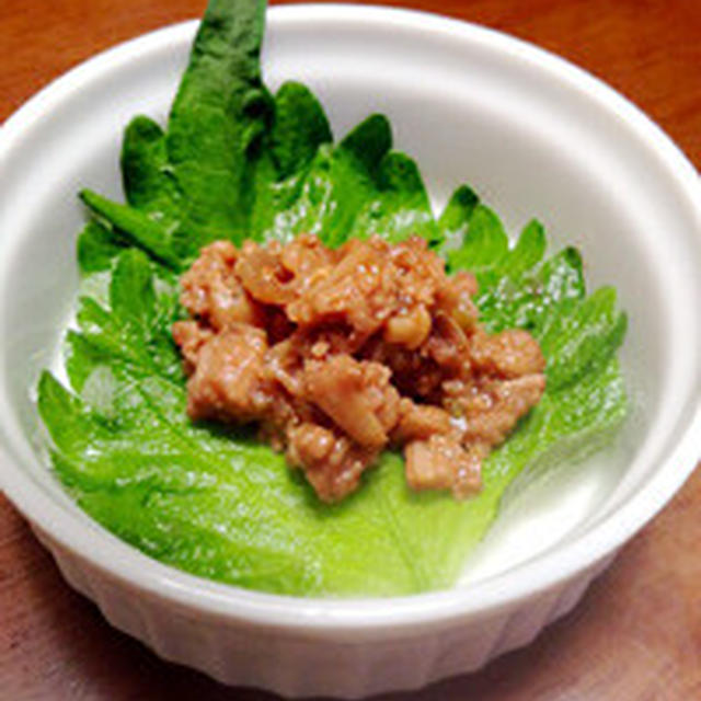 きのうのおつまみ　　肉味噌