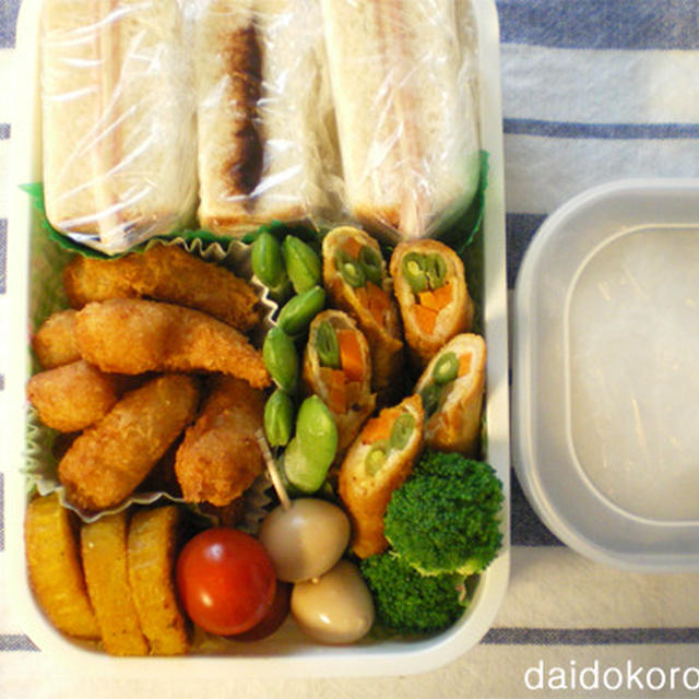 体育祭のお弁当（あ、普通のお弁当です…）