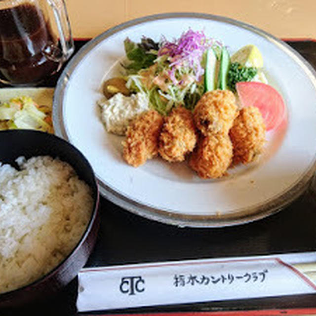 栃木カントリークラブのカキフライ