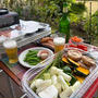 恒例ですけど今年初！ウッドデッキBBQ