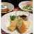 野菜たっぷり焼き春巻きと大根ステーキ