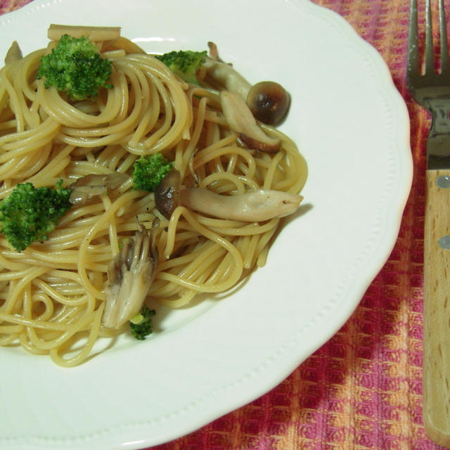 きのこのスパゲティ