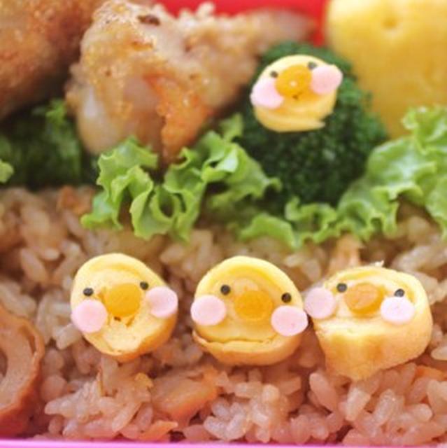 キャラ弁教室のお知らせ　と　ゆるゆる〜いひよこちゃん弁当