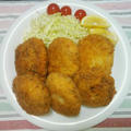 夜ご飯は・・・ぎょロッケとくずし豆腐のとろろ汁★