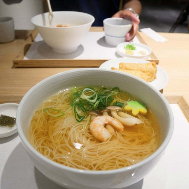 三輪山本のお素麺、昨日の昼ごはん#私のごはん