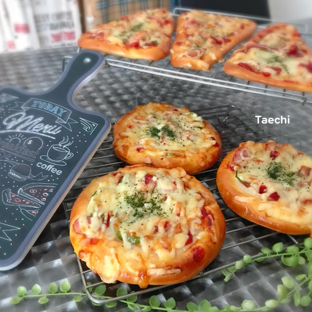 ふんわりサクッとピザパン