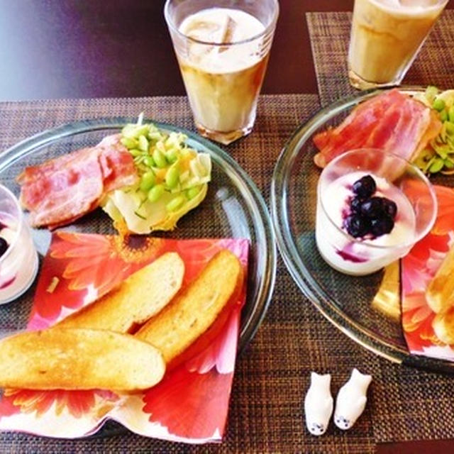 フライパンｄｅスティックバタートースト♪～♪