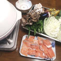 土鍋蒸しテーブル料理「塩こうじサーモン＆野菜たくさん」