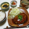 今夜は和食で☆照り焼きハンバーグ☆