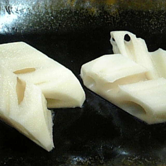 矢羽蓮根の作り方