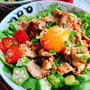 ライス代わりにキャベツ！ニンニク醤油で【低糖質すた丼】(動画レシピ)/A pork bowl with garlic soy sauce.