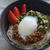 ねばねば～♪納豆と山形だしの温玉ぶっかけ素麺