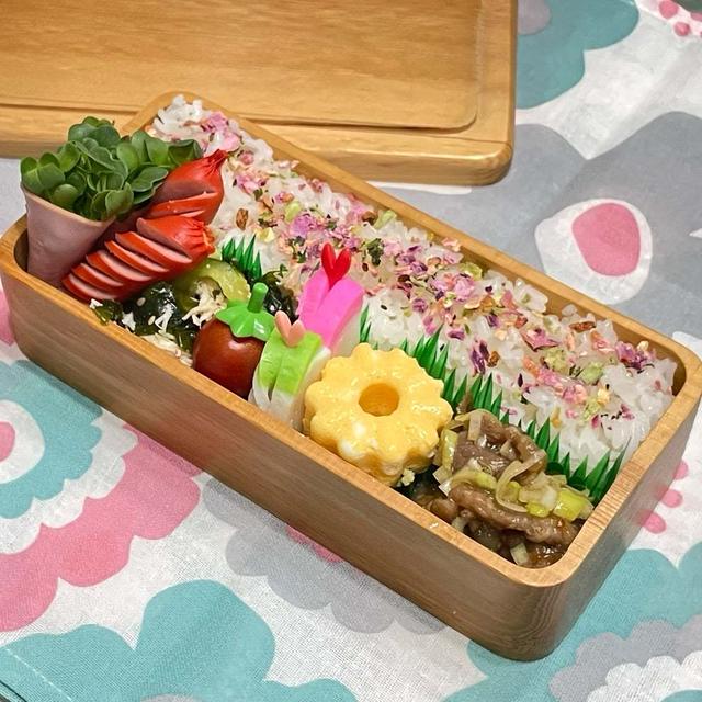 【お弁当】いつもに増してとっても簡単!!!!!!!!!!!!!!!