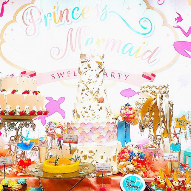 ５月から特定日開催！デザートブッフェ/青山セントグレース大聖堂 「プリンセス・マーメイド」