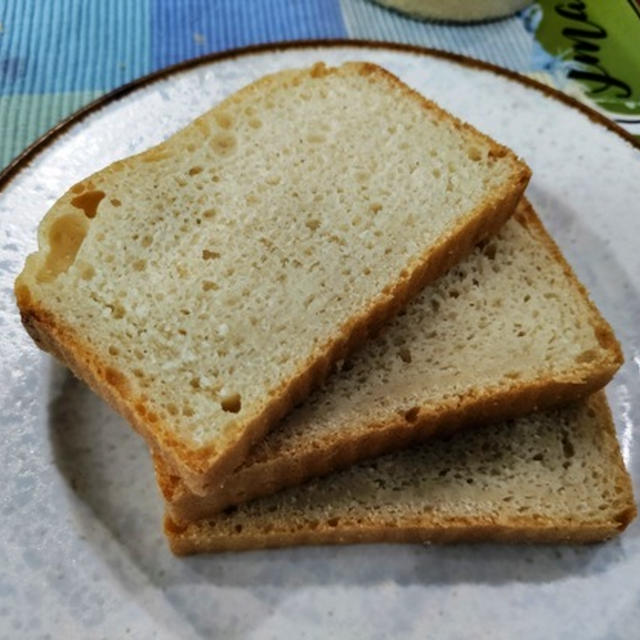 主人のファイバーダイエット１日目 ～ こねない白パン