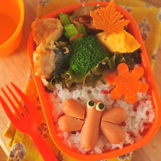 【連載】レシピブログ「とんぼウインナーのお弁当」