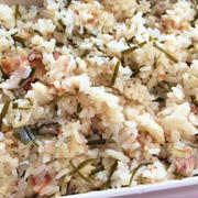 昆布もきざんで入れて我が家の鯛めし♪