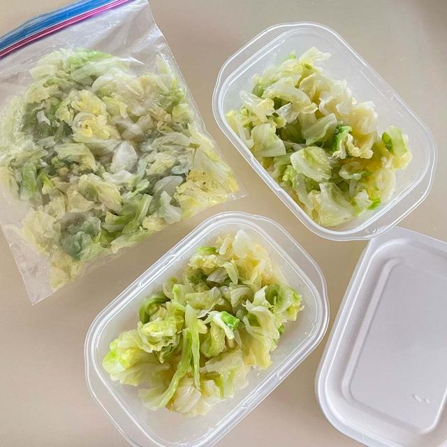 次がラクになる！キャベツの保存のこと