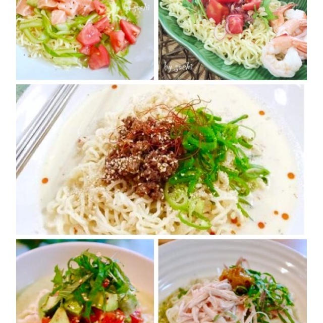 お手軽！即席麺で『冷たいアレンジ麺』レシピ 5選♡
