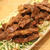 焼肉サラダ♪牛肉×キャベツ水菜：：モランボン「塩ジャン 焼肉のたれ」モニター