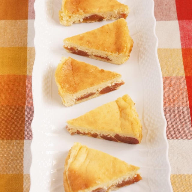 あんぽ柿のチーズケーキ