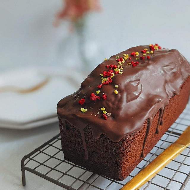 バレンタインにも♡ダブルチョコレートパウンドケーキレシピ