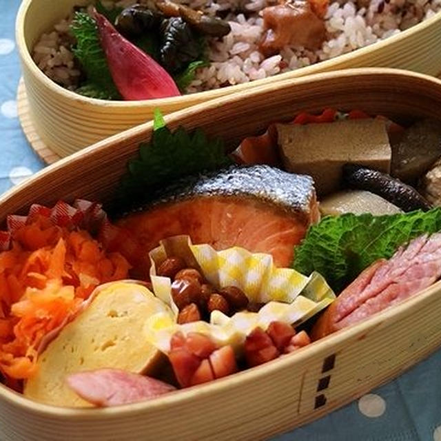 鮭弁当