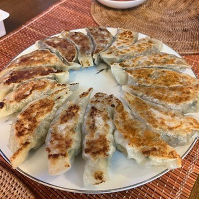 ひっさしぶりの手作り餃子
