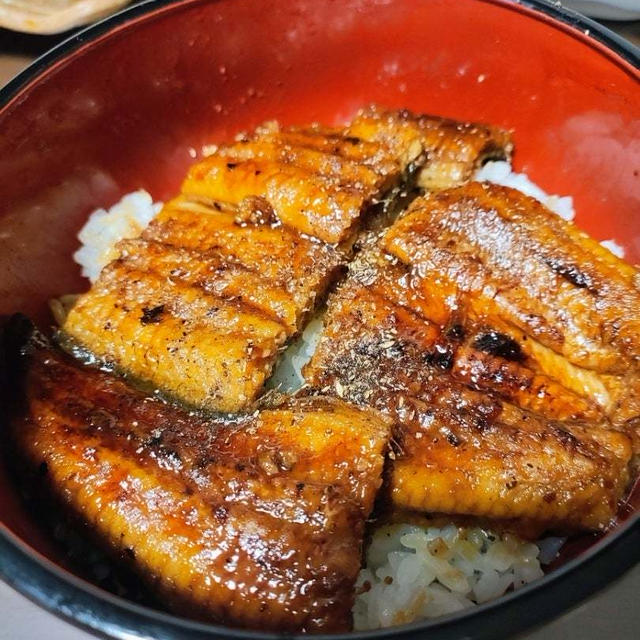 今夜はうなぎ♡