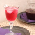 【野菜レシピ】冷蔵庫に常備したい♪赤紫蘇シロップで紫蘇ジュース