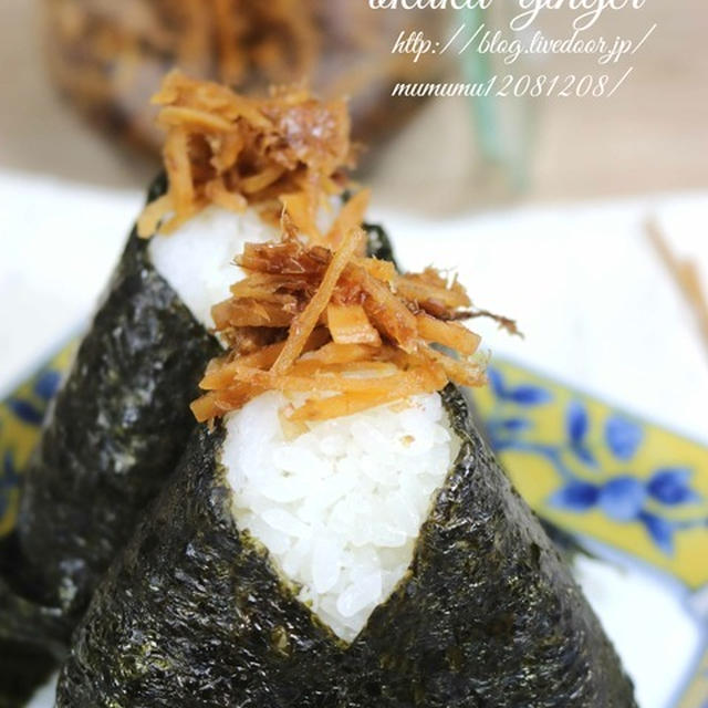 《レシピ》刻み生姜のおかか煮。