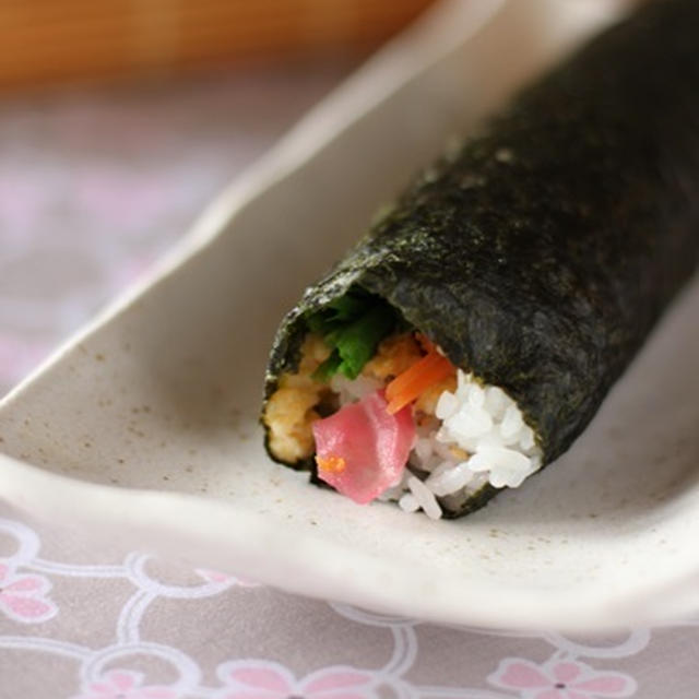 恵方巻き♪修行中