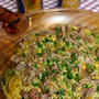牛肉と牛蒡のスパイシー卵とじ