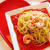えびとバジルのパスタ　トマトソース添え❤