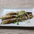 長芋のルクル―ゼ焼きとなすの豚バラ肉巻き