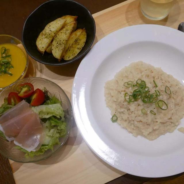 無印良品チーズクリームリゾット、昨日の晩ごはん#私のごはん