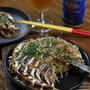 なんちゃってお好み焼き　☆　塩麹ビーフカレー♪
