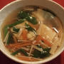 豆腐と生姜のあんかけスープ