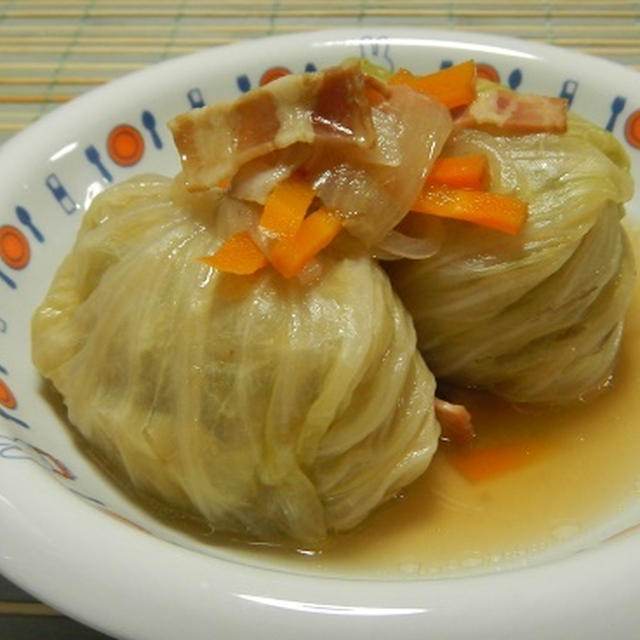 sotoステンレスダッチオーブンでロールキャベツ