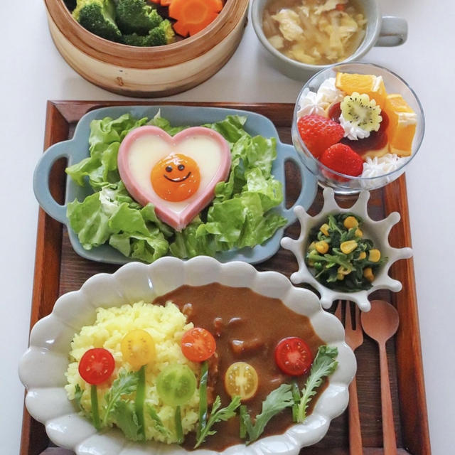 材料２つで意外な作り方！ハートの目玉焼き