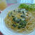 ランチ（ウニとほうれん草のクリームパスタ）