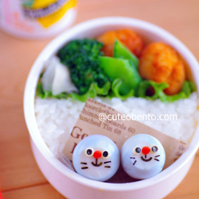 うずらのドラえもんのキャラ弁