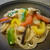 ほたてとトマトのそうめんチャンプル